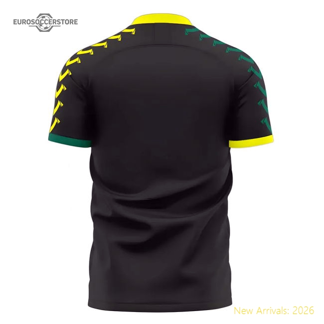 Jamaica 2025-2026 Away Concept Football Kit (Viper) - Womens-The Soccer Shirt Hub