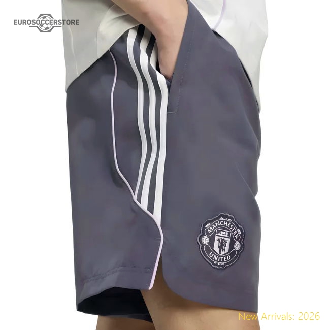 2025-2026 Man Utd UBP Shorts (Trace Purple)-The Soccer Shirt Hub
