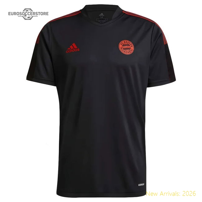 2021-2022 Bayern Munich Training Shirt (Grey)-The Soccer Shirt Hub