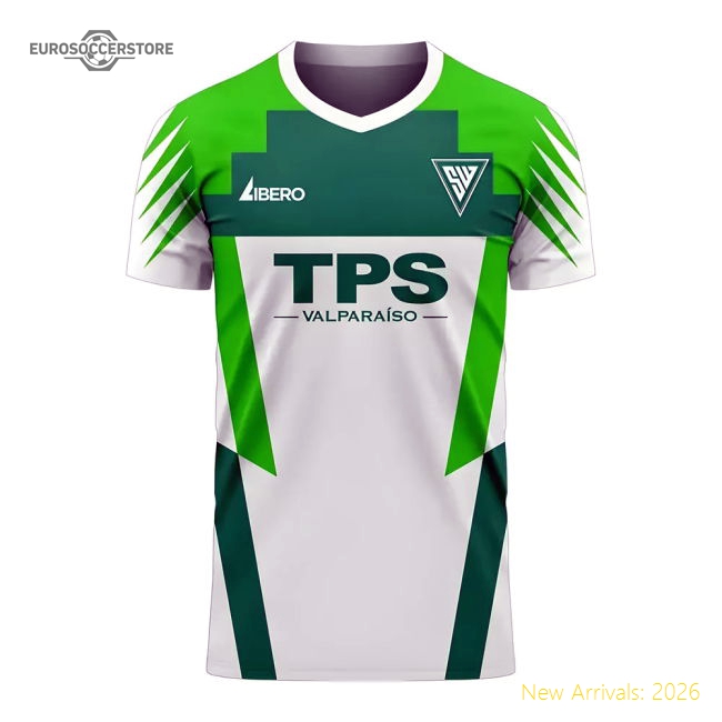 Santiago Wanderers 2025-2026 Away Concept Football Kit (Libero)-The Soccer Shirt Hub