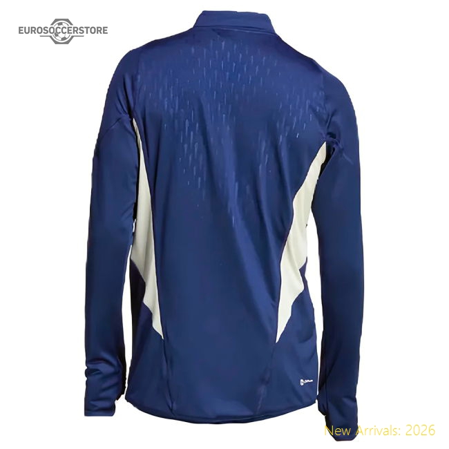 2023-2024 Italy Tiro 23 Pro Top (Blue)-The Soccer Shirt Hub