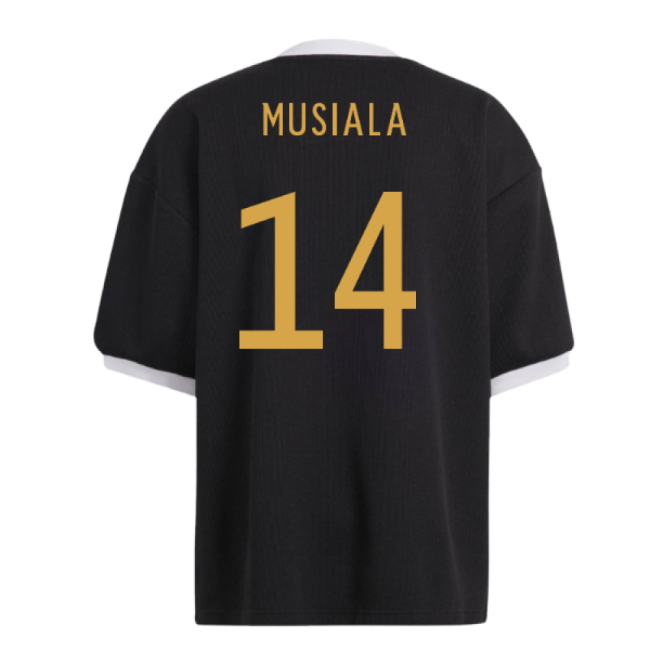 2022-2023 Germany Icon 34 Jersey (Black) (Musiala 14)-The Soccer Shirt Hub