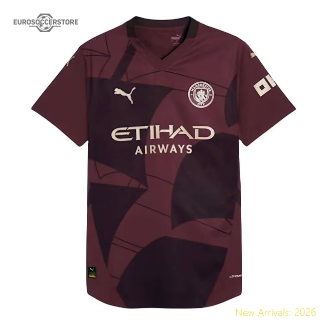 2024-2025 Man City Third Authentic Shirt-The Soccer Shirt Hub
