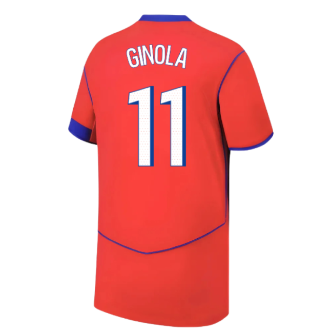 2025-2026 PSG Third Shirt (Kids) (Ginola 11)-The Soccer Shirt Hub