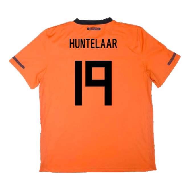 Holland 2010-11 Home Shirt (3xl) ((Very Good) 3XL) (Huntelaar 19)-The Soccer Shirt Hub