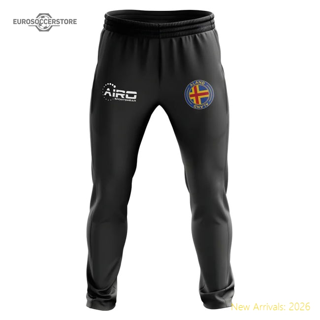 Aland Concept Football Training Pants (Black)-The Soccer Shirt Hub