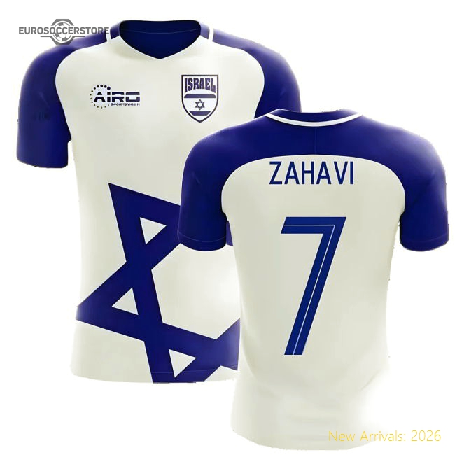 2025-2026 Israel Home Concept Football Shirt (Zahavi 7) - Kids-The Soccer Shirt Hub