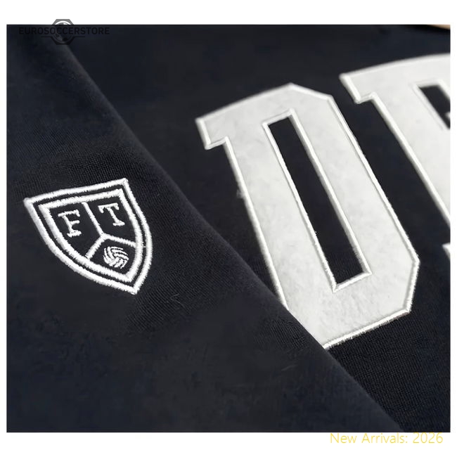 Germany Retro Football Sweatshirt (Black)-The Soccer Shirt Hub