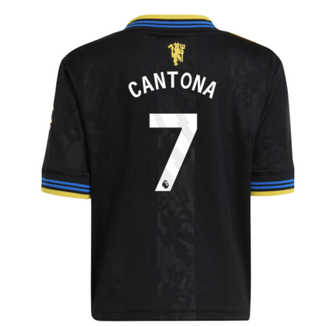2025-2026 Manchester United Third Mini Kit (Cantona 7)-The Soccer Shirt Hub