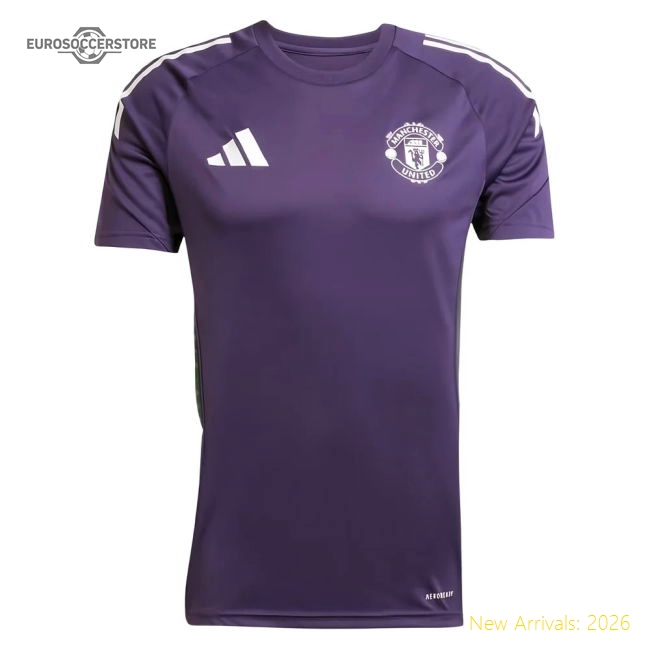 2025-2026 Man Utd Training Jersey (Aurora Plum) (Thomas 9)-The Soccer Shirt Hub