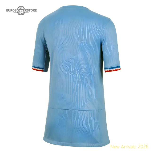 2023-2024 France Home Shirt (Kids)-The Soccer Shirt Hub