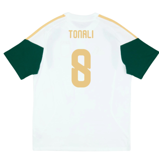 2026-2027 Italy Training Tee (White) (Tonali 8)-The Soccer Shirt Hub