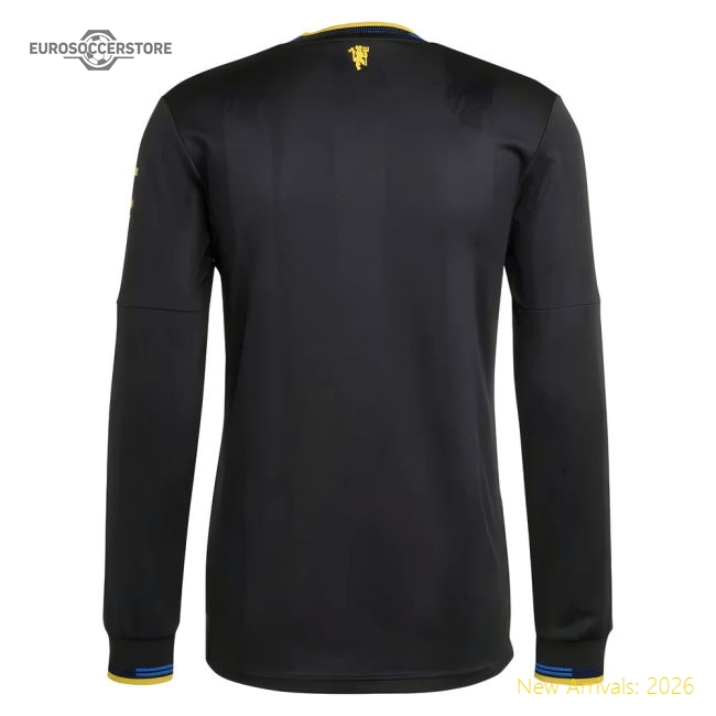 2025-2026 Man Utd Authentic Long Sleeve Third Shirt-The Soccer Shirt Hub