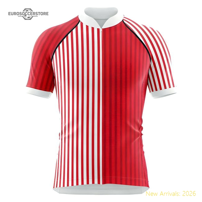 Denmark 1986 Concept Cycling Jersey-The Soccer Shirt Hub