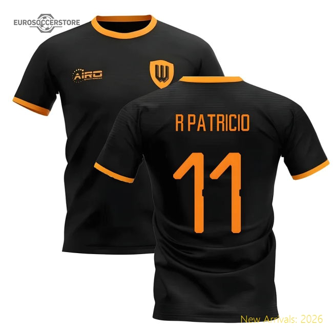 2025-2026 Wolverhampton Away Concept Football Shirt (R Patricio 11)-The Soccer Shirt Hub