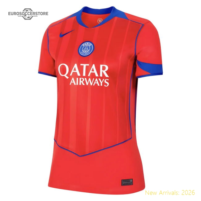 2025-2026 PSG Third Shirt (Womens)-The Soccer Shirt Hub