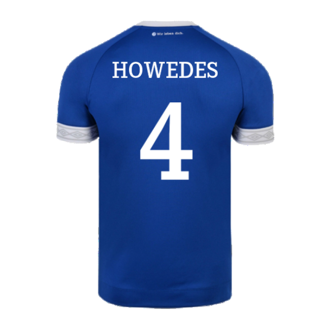 Schalke 2018-19 Home Shirt ((Mint) XXL) (Howedes 4)-The Soccer Shirt Hub