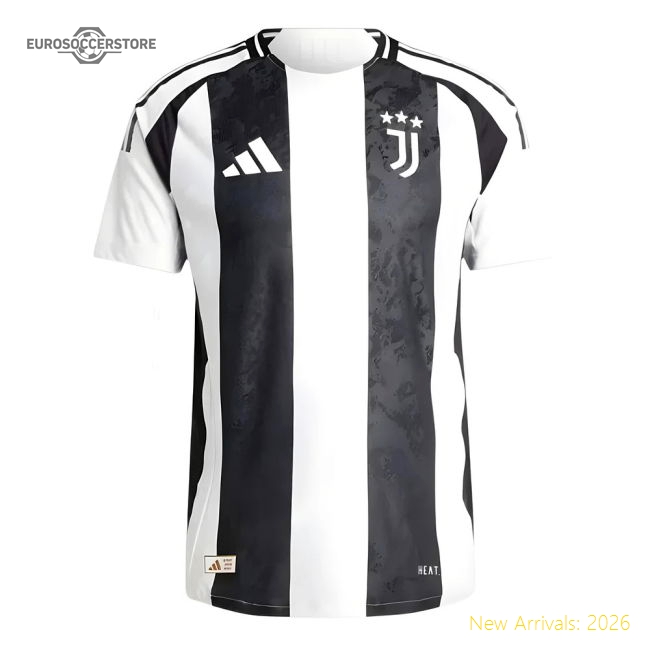 2024-2025 Juventus Authentic Home Shirt-The Soccer Shirt Hub