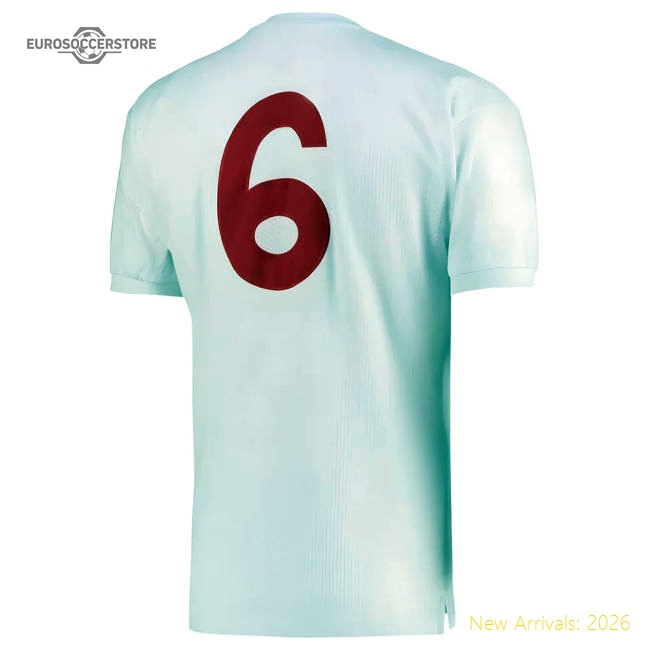 England 1970 No6 Home Retro Shirt-The Soccer Shirt Hub