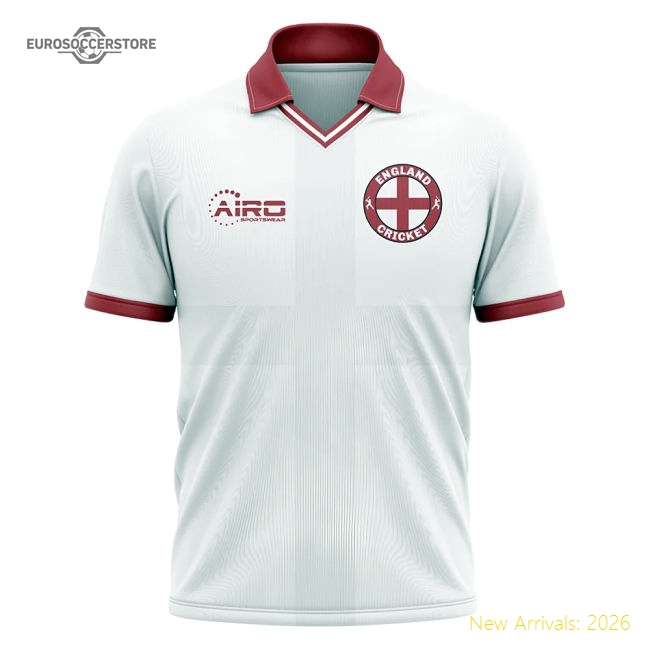 2025-2026 England Cricket Concept Shirt (Stokes 55)-The Soccer Shirt Hub