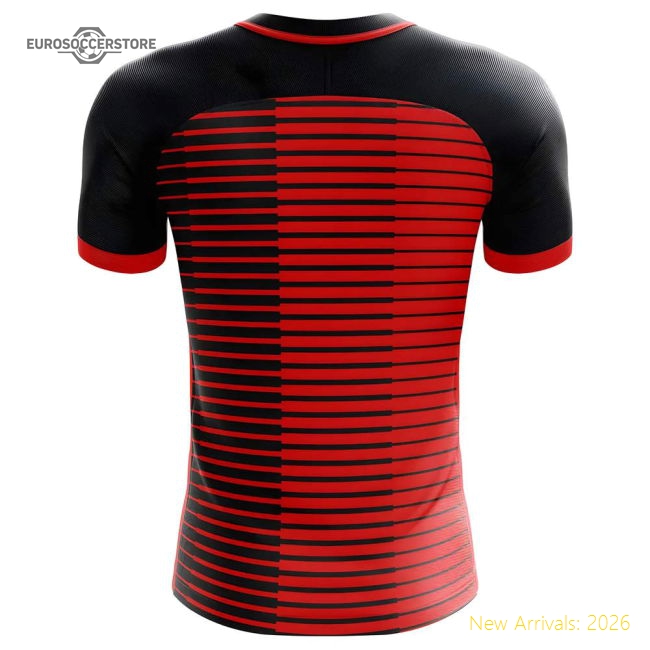 2018-2019 Newells Old Boys Fans Culture Home Concept Shirt-The Soccer Shirt Hub