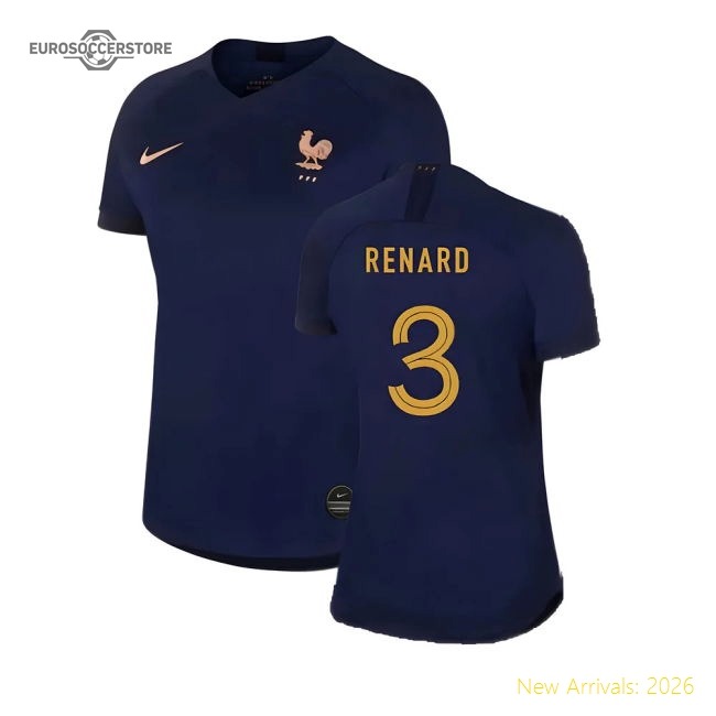 2019-2020 France Home Shirt (Ladies) (RENARD 3)-The Soccer Shirt Hub