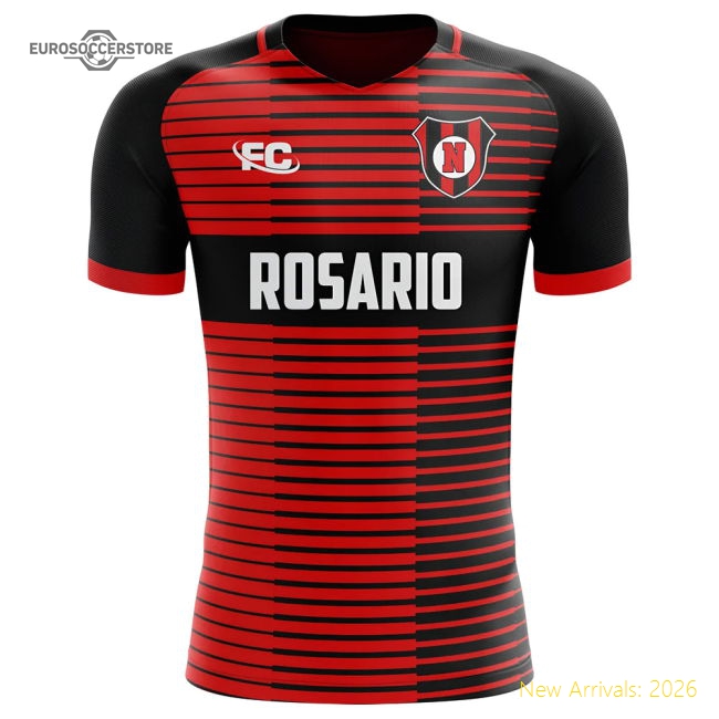 2018-2019 Newells Old Boys Fans Culture Home Concept Shirt (Messi 10)-The Soccer Shirt Hub