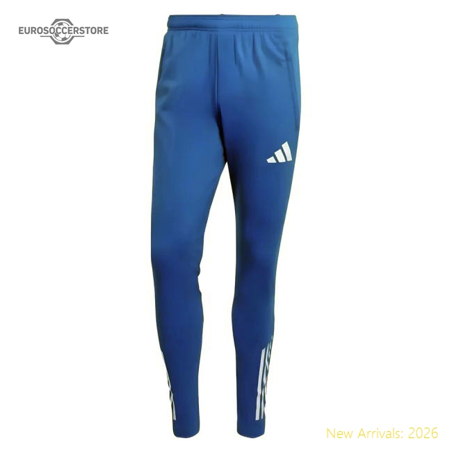 2025-2026 Real Madrid EU Training Pants (Blue)-The Soccer Shirt Hub