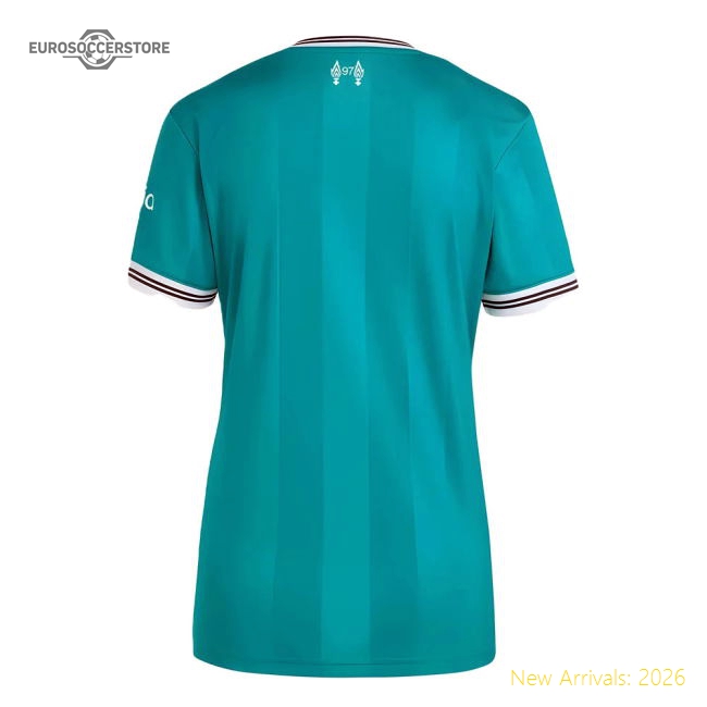 2025-2026 Liverpool Third Shirt (Womens)-The Soccer Shirt Hub