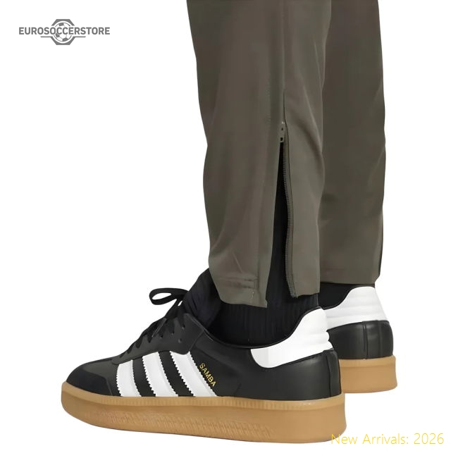 2025-2026 Real Madrid Vis Tech Pants (Almost Grey)-The Soccer Shirt Hub