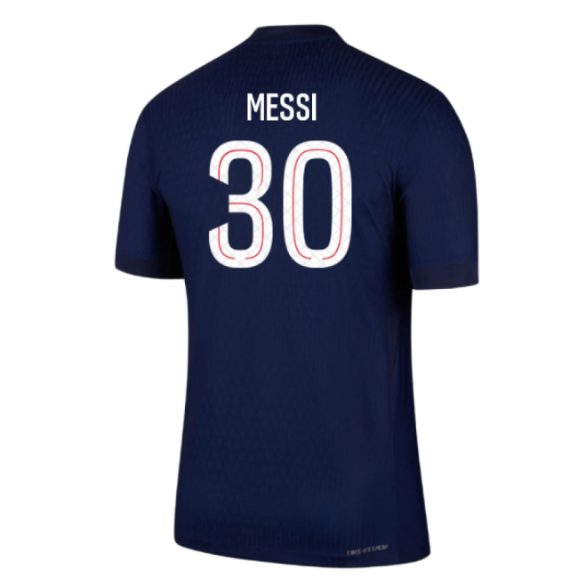 2025-2026 PSG Home Dri-Fit ADV Authentic Shirt (Messi 30)-The Soccer Shirt Hub