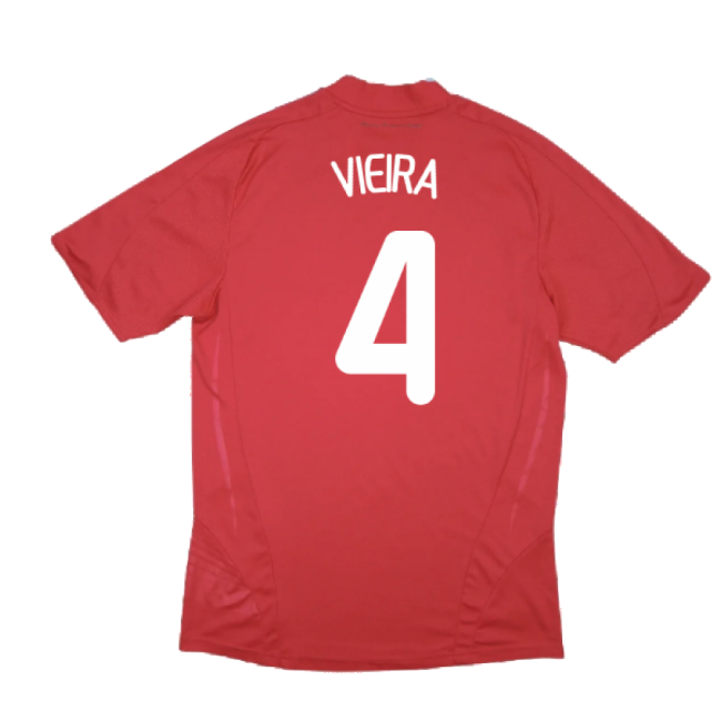 France 2008-10 Away Shirt ((Excellent) XL) (Vieira 4)-The Soccer Shirt Hub