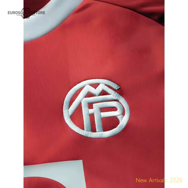 2025-2026 Bayern Munich Third Goalkeeper Shirt (Pure Ruby)-The Soccer Shirt Hub
