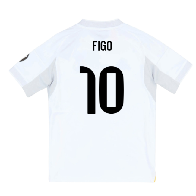 2025-2026 Real Madrid Home Youth Kit (Figo 10)-The Soccer Shirt Hub
