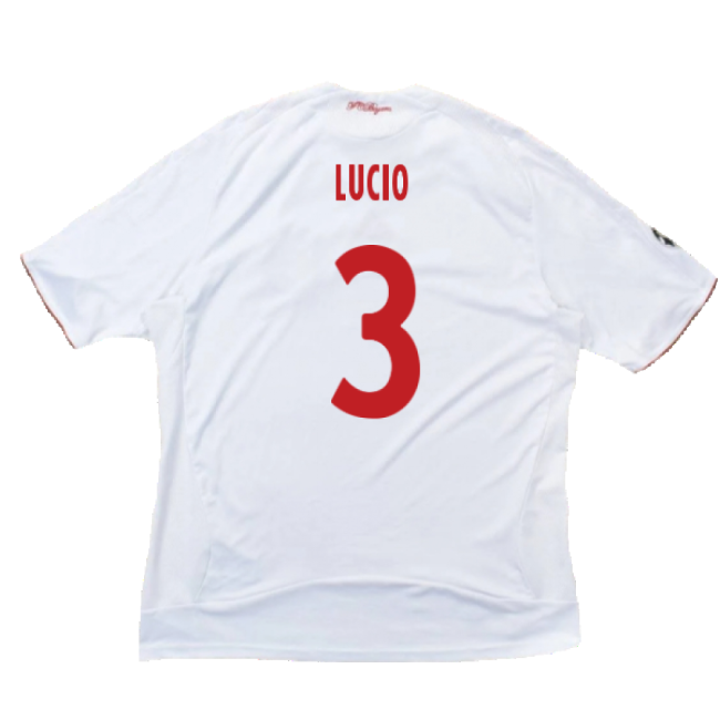 Bayern Munich 2008-09 Third Shirt ((Very Good) XXL) (Lucio 3)-The Soccer Shirt Hub