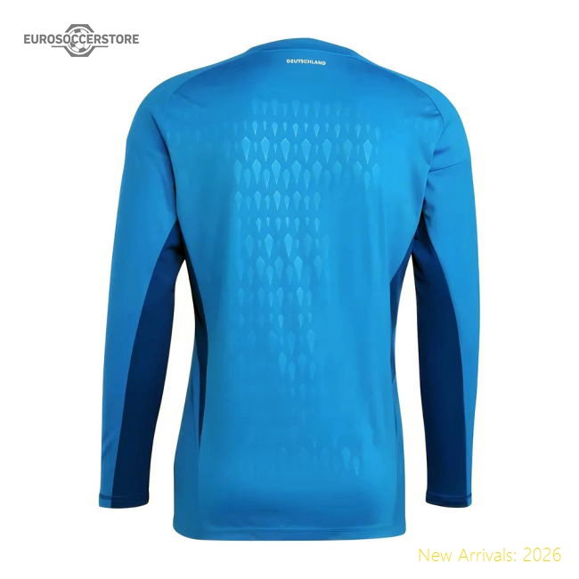 2022-2023 Germany Home Goalkeeper Shirt (Blue) (Neuer 1)-The Soccer Shirt Hub