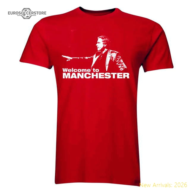 Jose Mourinho Welcome To Manchester T-Shirt (Red)-The Soccer Shirt Hub