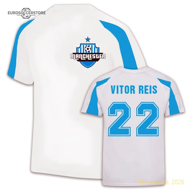 Manchester City Sports Training Jerseys (Vitor Reis 22)-The Soccer Shirt Hub