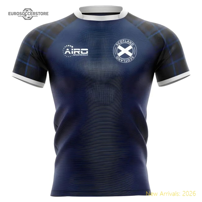 2025-2026 Scotland Home Concept Rugby Shirt - Womens-The Soccer Shirt Hub