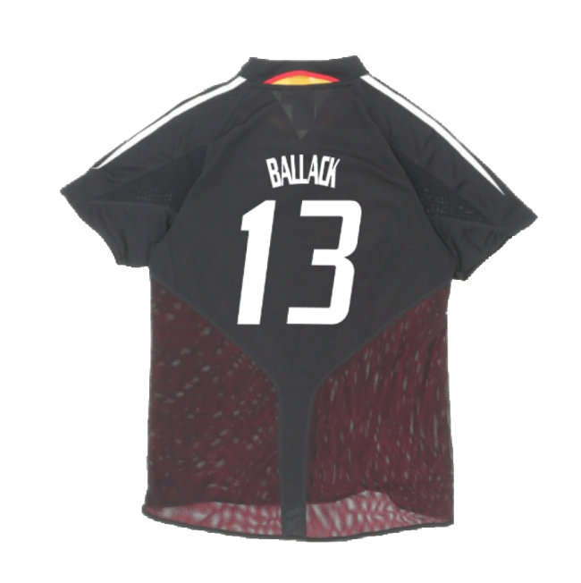 Germany 2004-06 Away Shirt ((Very Good) S) (Ballack 13)-The Soccer Shirt Hub