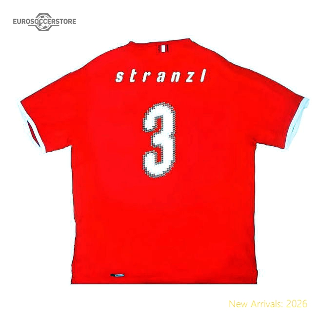 Austria 2008-09 Home Shirt ((Good) S) (Stranzl 3)-The Soccer Shirt Hub