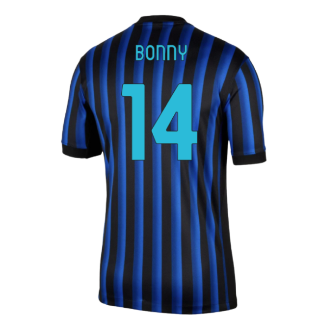 2025-2026 Inter Milan Home Shirt (Bonny 14)-The Soccer Shirt Hub