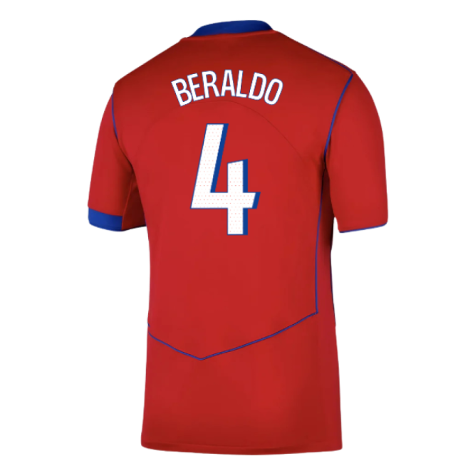 2025-2026 PSG Third Shirt (Beraldo 4)-The Soccer Shirt Hub