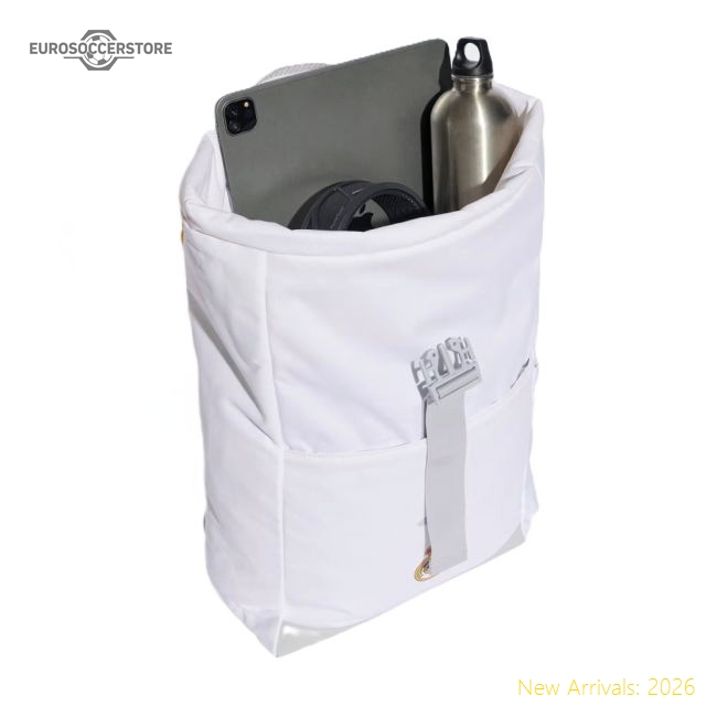 2025-2026 Real Madrid Backpack (White)-The Soccer Shirt Hub