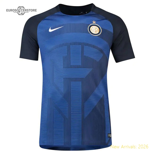 2018-2019 Inter Milan Nike Dry Pre-Match Training Shirt (Blue) - Kids-The Soccer Shirt Hub