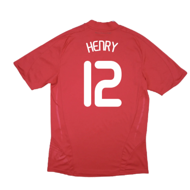 France 2008-10 Away Shirt ((Excellent) XL) (Henry 12)-The Soccer Shirt Hub
