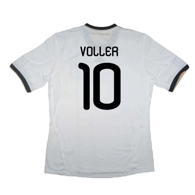 Germany 2010-11 Home Shirt ((Good) S) (VOLLER 10)-The Soccer Shirt Hub