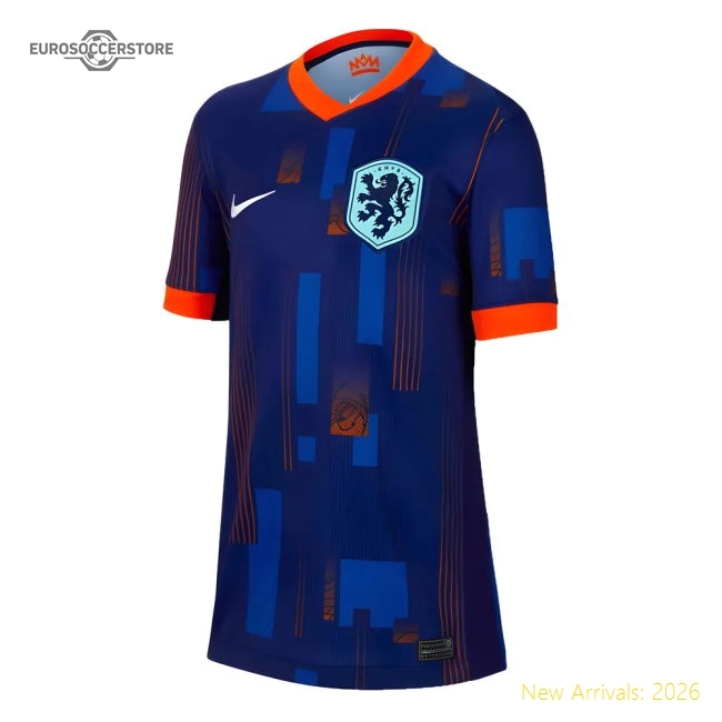 2024-2025 Netherlands Away Shirt (Kids)-The Soccer Shirt Hub