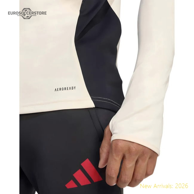 2025-2026 Liverpool Training Top (White)-The Soccer Shirt Hub