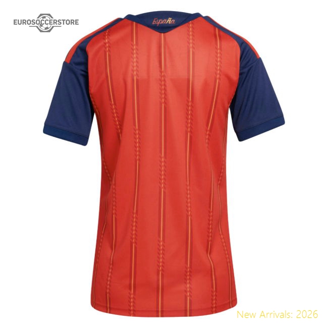 2026-2027 Spain Home Shirt (Womens)-The Soccer Shirt Hub